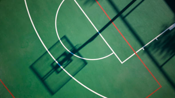 istock Basketball Court 1452555057