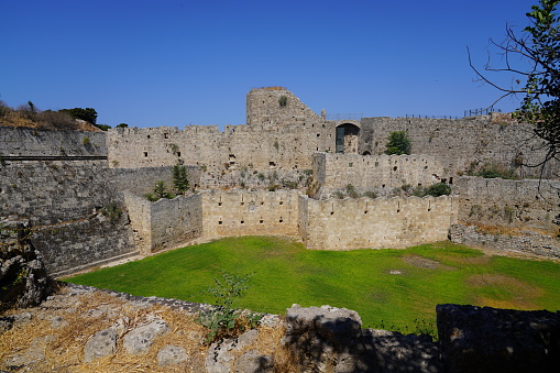 The fortifications of the town of Rhodes