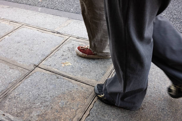 istock Walking in the street 1452564424