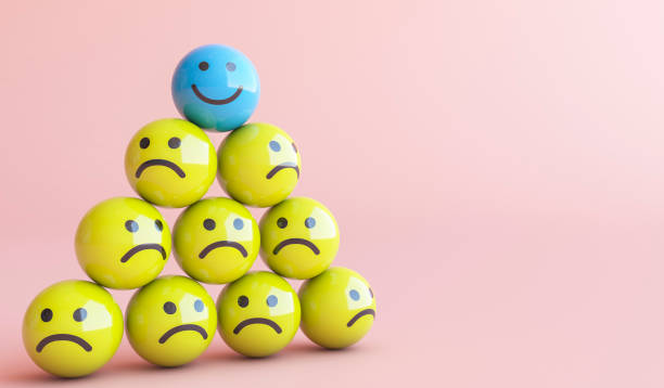 istock Happy Smile Standing Out From The Crowd 1452568659