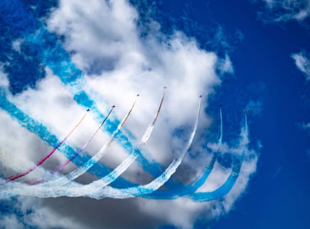 Aircrafts during the air show