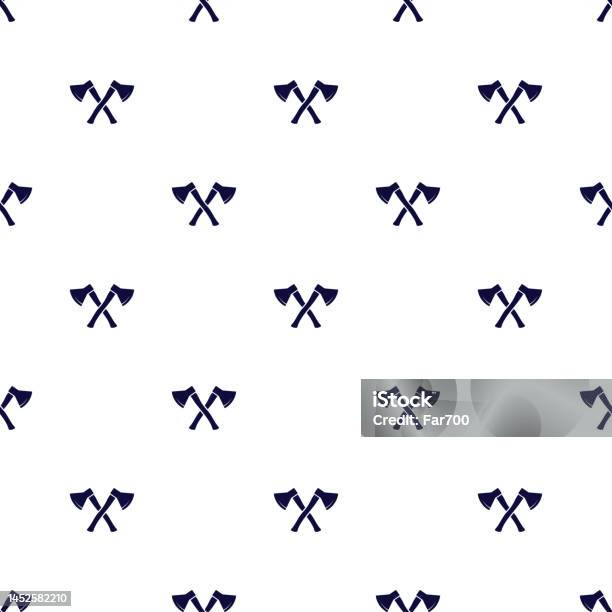 Axis Background Small Dark Blue Crossed Axes Isolated On White Background Cute ...