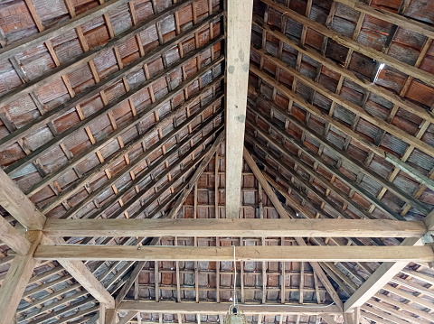 Indonesia traditional house roof tiles