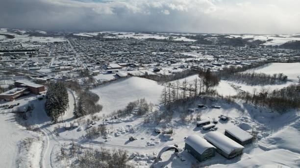 istock Furano and Biei During Winter Season 1452593812
