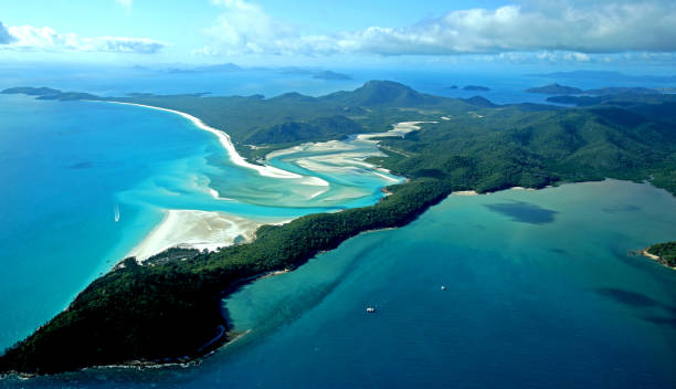 istock Aerial View of Whitehaven Beach 1452599988