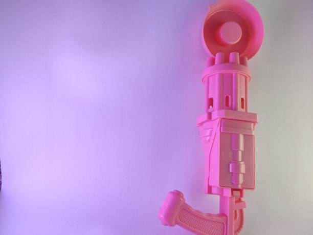 istock toy gun, made of waterproof plastic, pink, small size, 1452619865