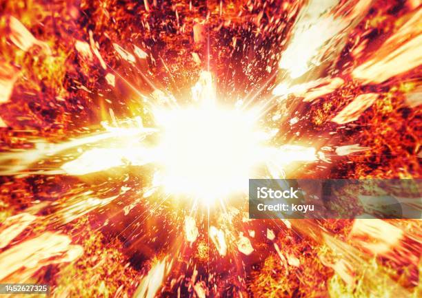 Abstract Background With Flames Explodingabstract Background Of Fire ...
