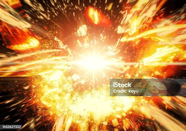 Abstract Background With Flames Explodingabstract Background Of Fire ...