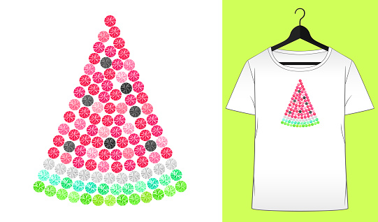 Rhinestones watermelon. Summer design. Fruit ornament. Transfer iron heat ornament. Gems. Embroidery. T-shirt simple mockup. Rhinestones appligue hot fix. Print for fabric. Fashion trend.