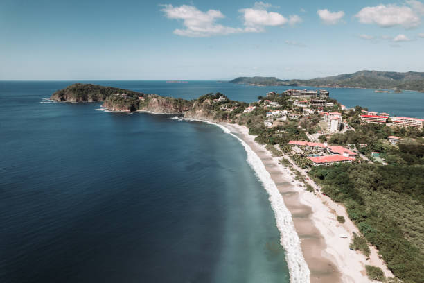 istock Amazing landscape coastline white sand beach. 1452643995