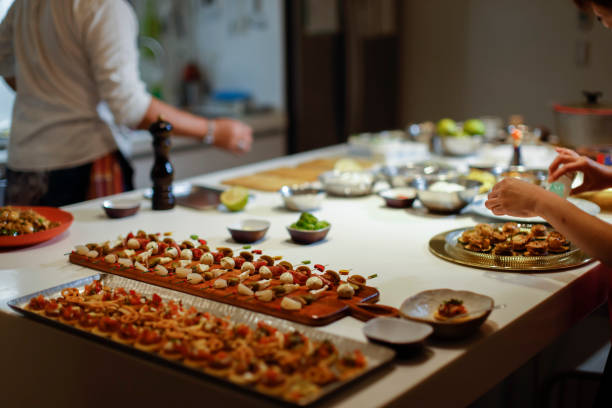 istock Private cooking chef and assistants are busy in the kitchen 1452651349