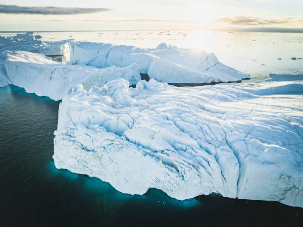 istock icebergs, texture and colors from aerial view 1452655397