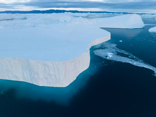 istock icebergs, texture and colors from aerial view 1452655427