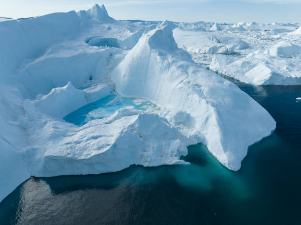 istock icebergs, texture and colors from aerial view 1452655829
