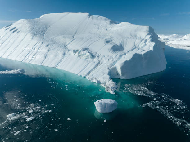 istock icebergs, texture and colors from aerial view 1452655836