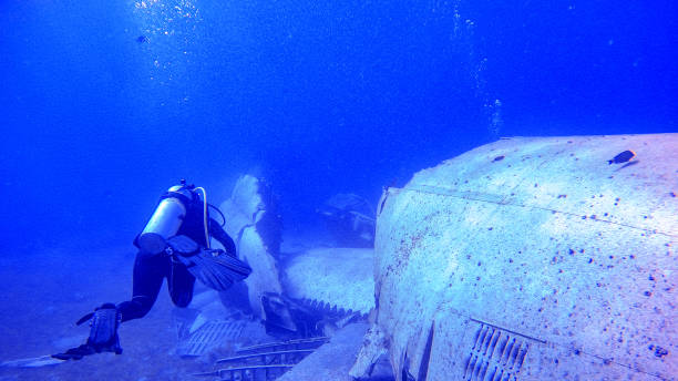 istock Diving in Aqaba on a C130 airplane wreck 1452658107