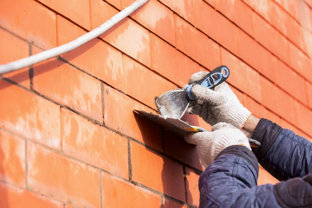 istock warming the walls of the house to the cold, construction work 1452661270