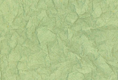 Green creased paper texture background