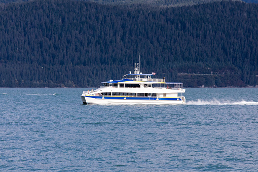 Alaska cruise ship boat