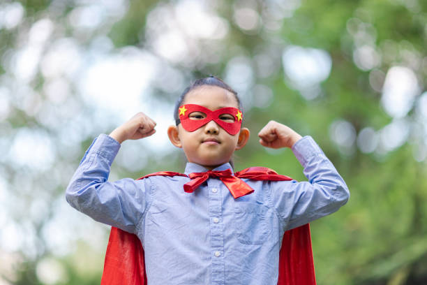istock Supergirl Show Muscles 1452682815