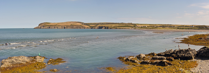 South Devon coastal section of Lyme Bay, near Dartmouth