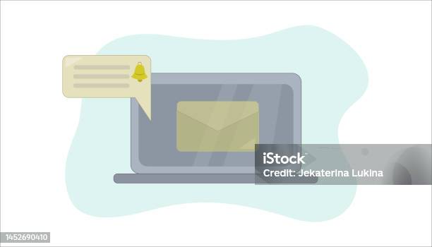 Notification Email Vector Email Notification Illustration Vector Illustration For Cards Posters ...