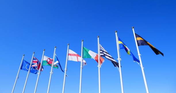 istock National flags to celebrate the British isles 1452693118
