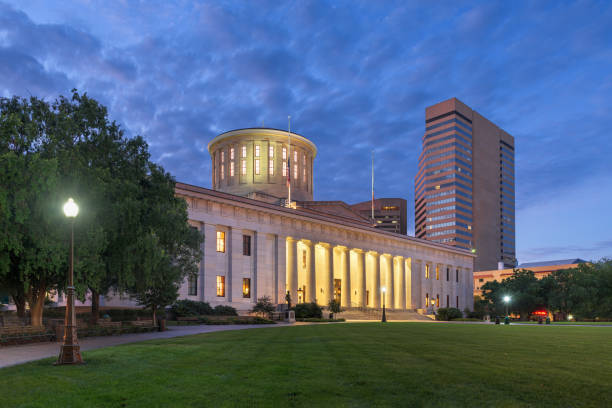 istock Columbus, Ohio, USA Downtown and Square 1452693132