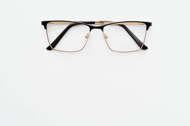 istock Fashion glasses style framed isolated on white background 1452697089