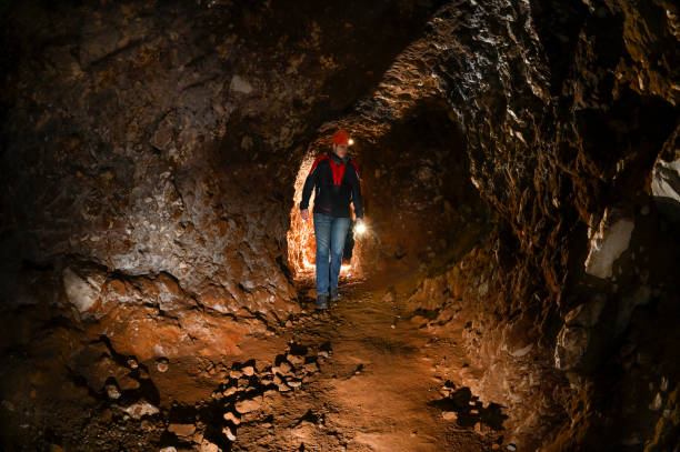 istock Cave of the mine 1452703995
