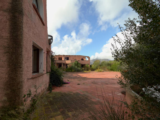istock A view of an abandoned hotel 1452704168