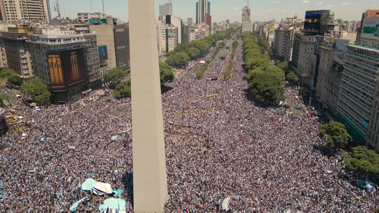 Argentina Winner Soccer  Celebration Obelisco