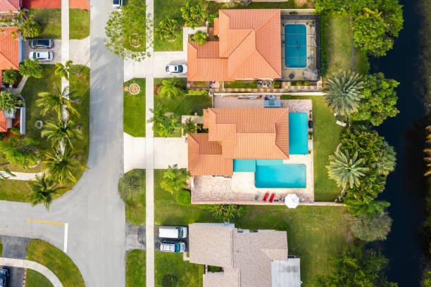 istock Aerial drone view of Deerfield Beach 1452707374