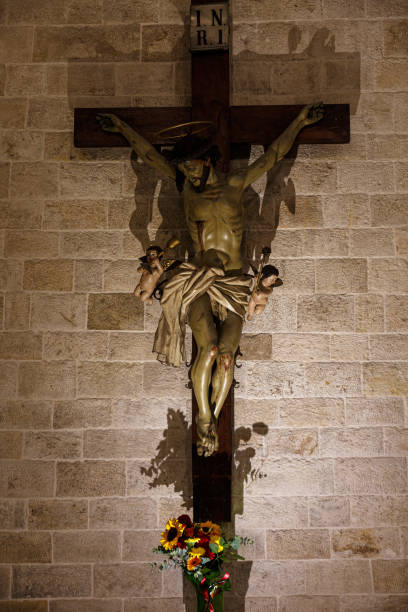 istock Interior of basilica San Nicola in Bari 1452714120