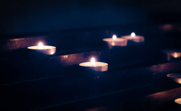 istock Candles in basilica San Nicola in Bari 1452715308