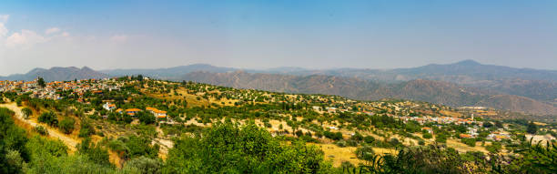 Pano and Kayo Lefkara panorama, Cyprus
