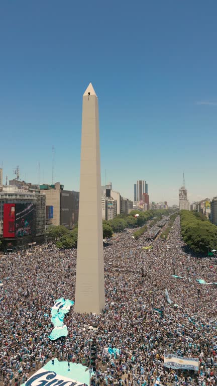 Argentina Winner Soccer  Celebration Obelisco