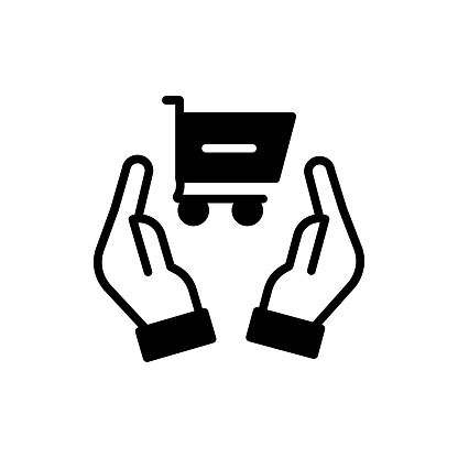 Consumer icon in vector. Logotype