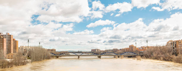 Flood scenes in Porto Alegre in southern Brazil