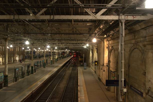 istock Interior of underground metro 1452722352