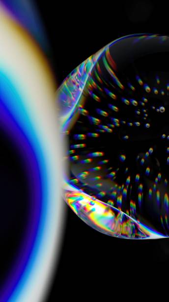 istock Vertical macro shot of water bubbles on a black background 1452723702