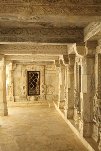 istock Ranakpur Jain temple, Rajastan, India 1452724436