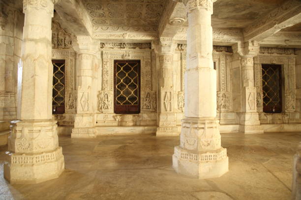 istock Ranakpur Jain temple, Rajastan, India 1452725248