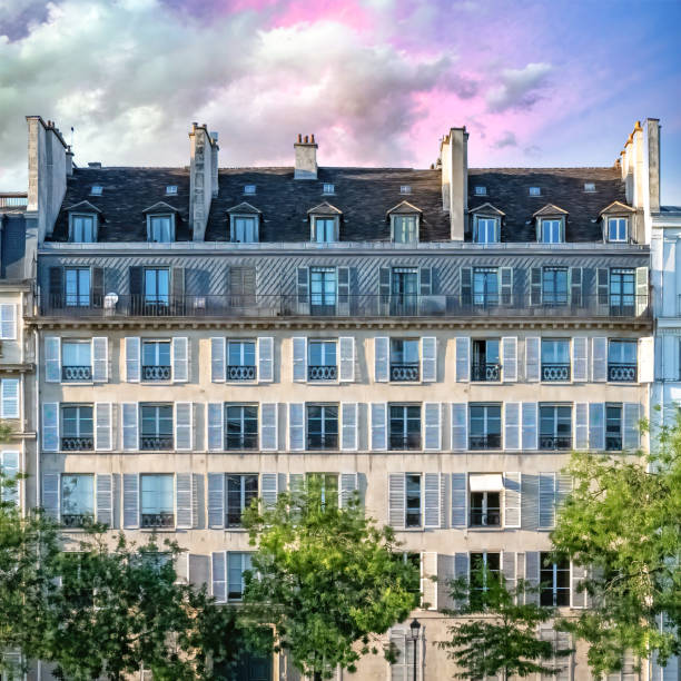 istock Paris, ile saint-louis and quai de Bethune 1452726909