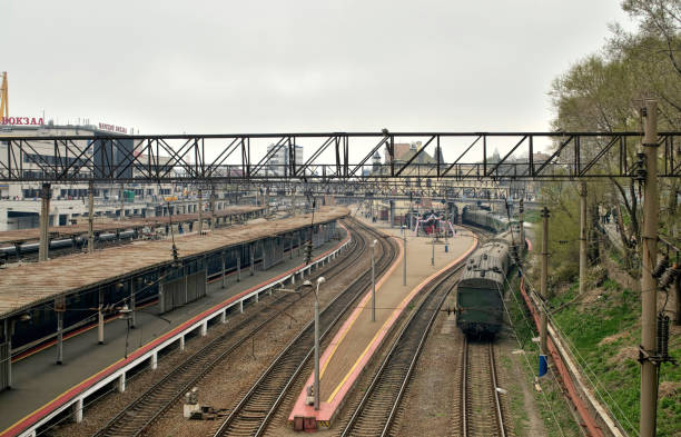 istock Vladivostok Commuter Train Shunting Yard 1452728104