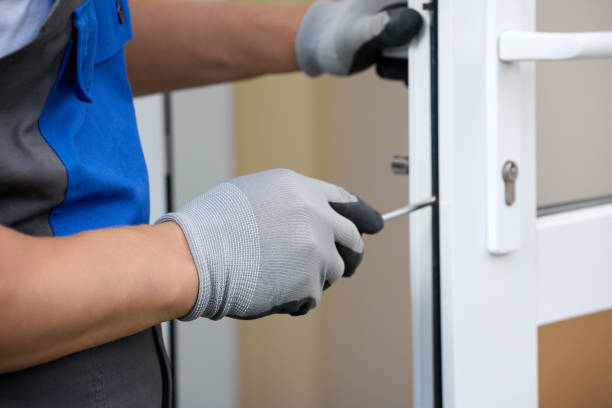 istock Service maintenance and repair of plastic doors and locks 1452731328