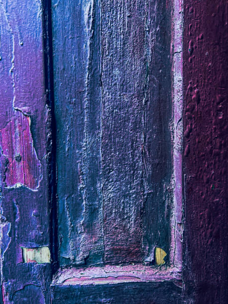 istock The old purple door 1452732602