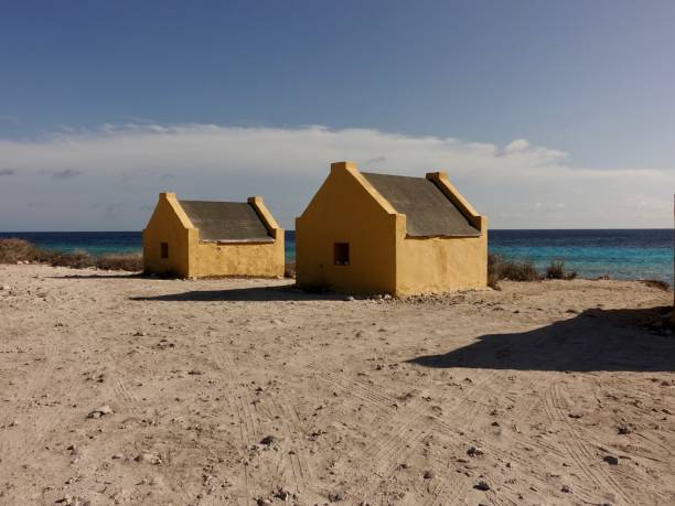 istock Slave Huts, Bonaire, Dutch Carribean 1452733765