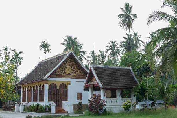 istock Wat in Laos, spiritual worship temple 1452737637