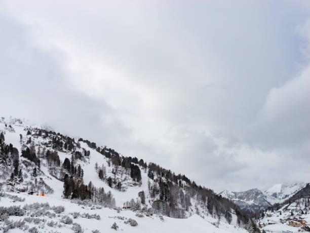 istock Mountains and Valleys in a Ski Resort 1452738906
